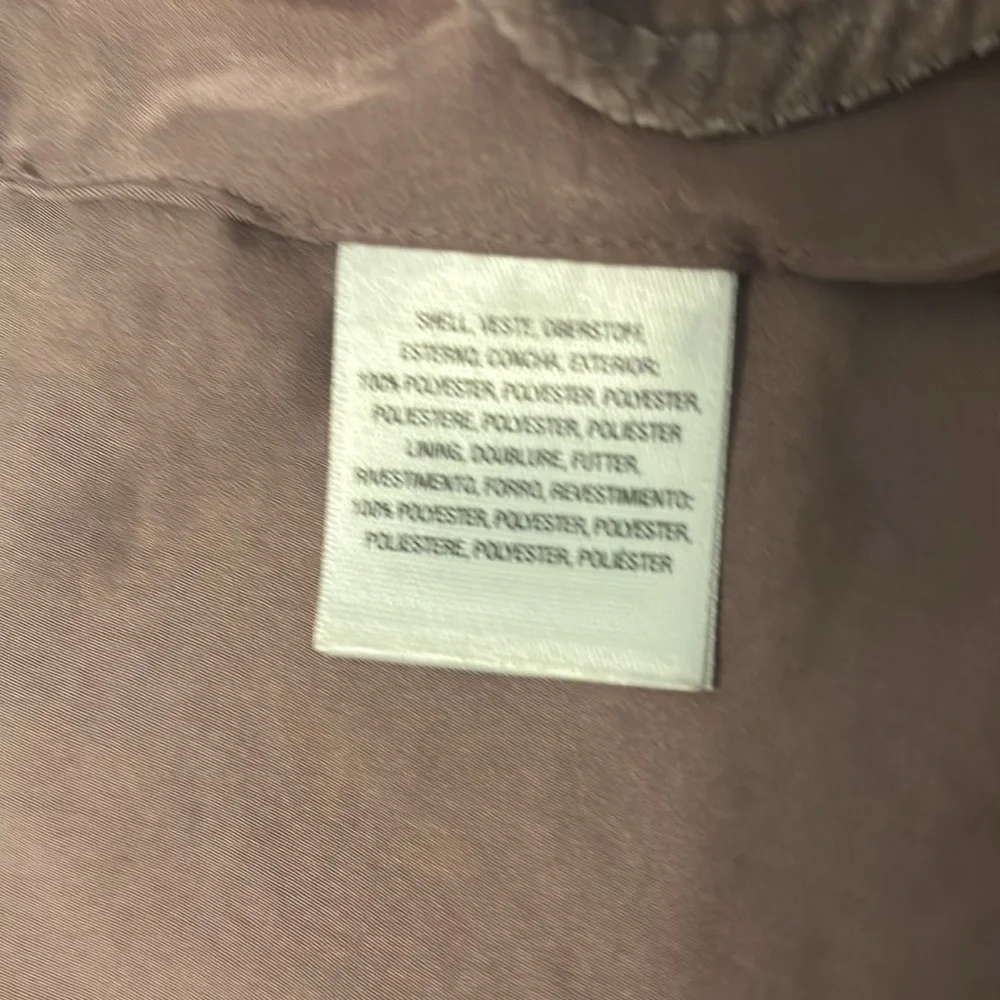 Free People rose mauve open velvet vest w/admirial buttons SZ   M boho chic - Picture 8 of 13